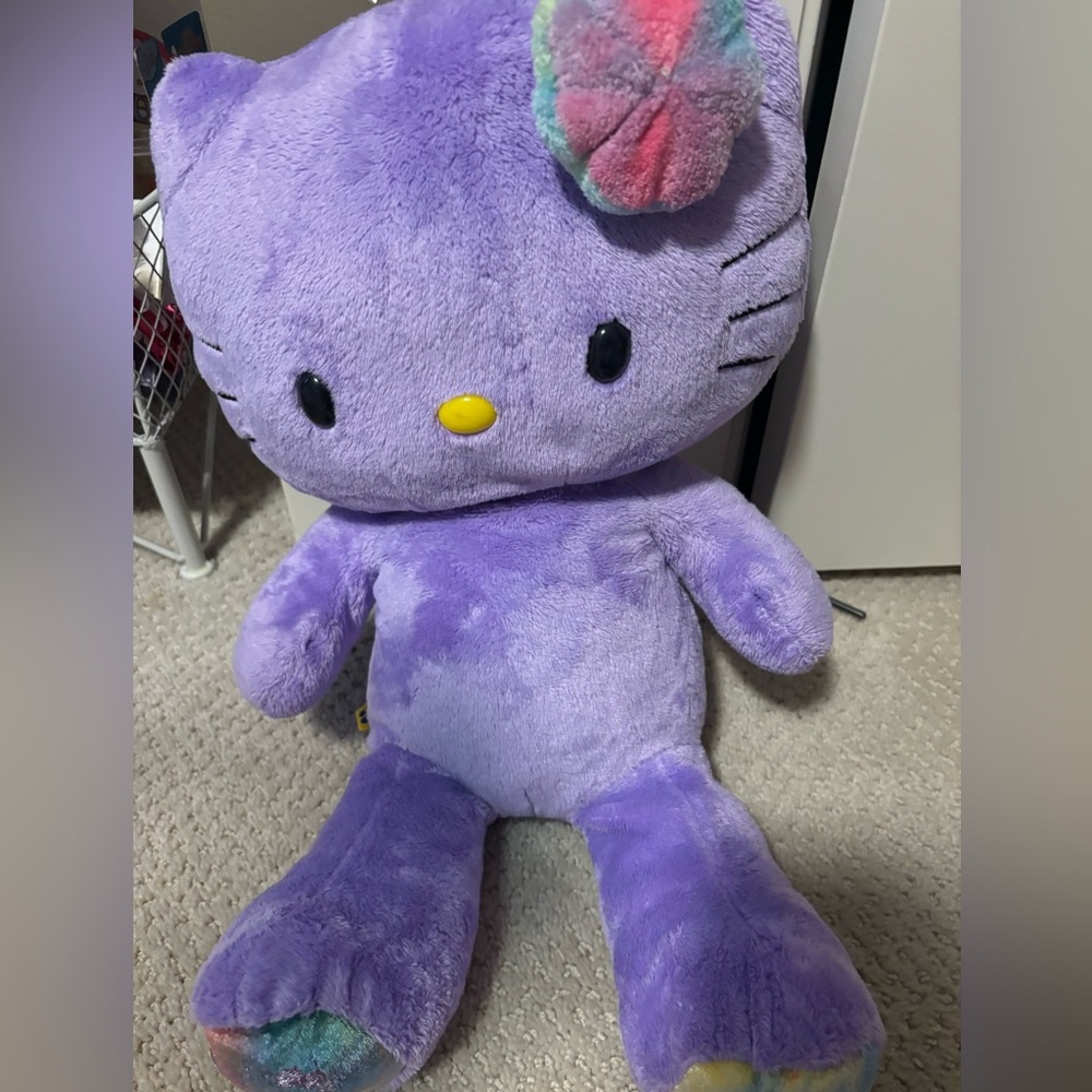 Build a bear Bab Sanrio hello kitty purple EUC bow is replacement bow - Picture 4 of 4